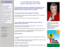 Tablet Screenshot of condeappraisal.com